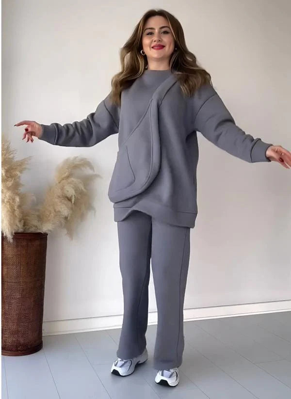 Zillmush WINTER FLEECE CO ORDS SET WITH BAG